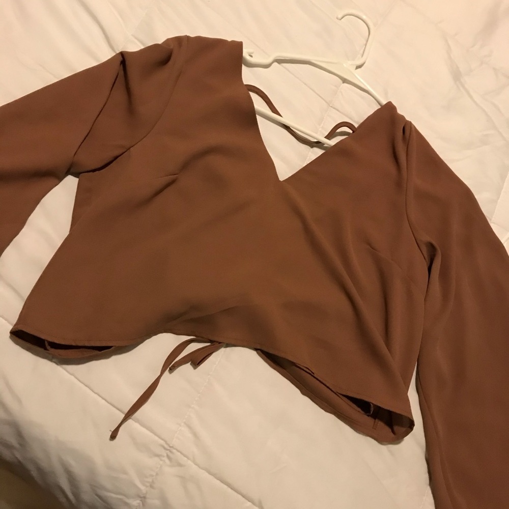 Forever 21 crop blouse